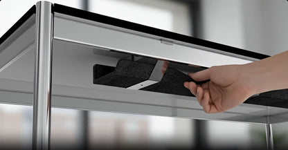 Kabelkanal Filz passend USM Haller Schreibtisch