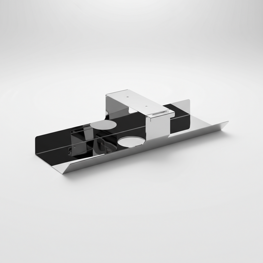 Kabelkanal Chrom passend USM Haller Schreibtisch