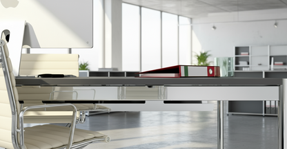 Kabelkanal Chrom passend USM Haller Schreibtisch