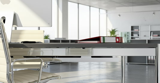 Kabelkanal Chrom passend USM Haller Schreibtisch